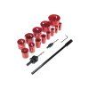 Foraje de perforare SET 19 - 76 mm HSS Holzmann LSS17TLG