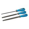 Set de fișiere 250 mm 3 buc Silverline