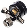 Ventil de reglare cu manometru 1/4"