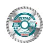 Disc de tăiere cu diamant, Turbo, tăiere uscată și umedă, 125 × 22,2 mm