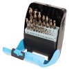 Set de burghiu metalic 1 - 10 mm HSS-Co M35 - 19 buc Silverline