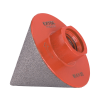 Coroană conică diamantată pentru șlefuire, O 2-50mm, filet M14, EXTOL PREMIUM
