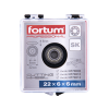 Disc de tăiere cu rulment, 22x6x6mm, SK, FORTUM