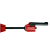 Clemă de presiune orizontală - pentru bancuri de lucru cu găuri Ø 20mm, 0-120mm, FORTUM