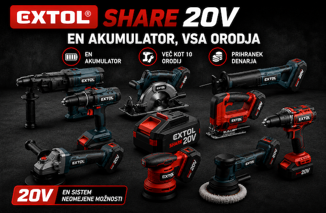 EXTOL AKU SHARE20V