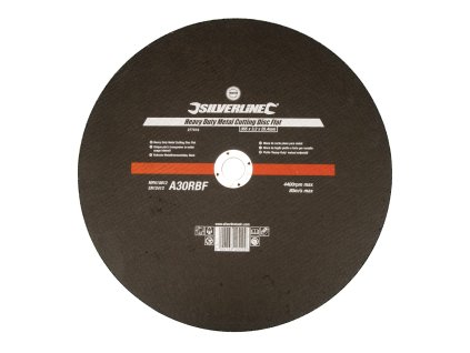 Odrezano kolo za kovino, ravno 355 × 3,2 × 25,4 mm srebrna črta