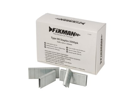 5,8 × 22 × 1,25 mm sponke (5.000 kosov) tip 90 Fixman