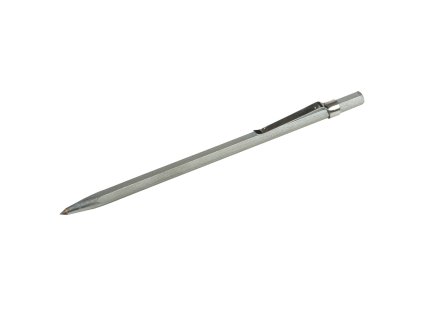 Vlečna igla - 150 mm srebrna črta