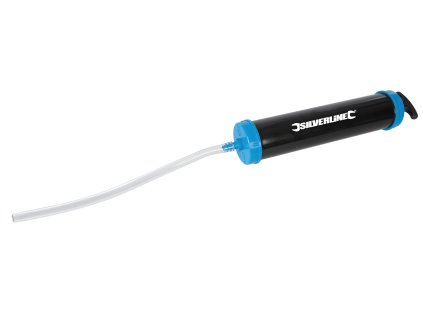 Oljni aspirator 500 ml plastična srebrna linija