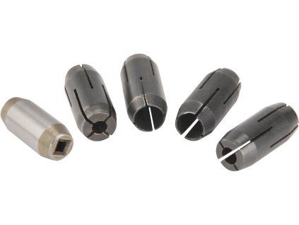 Kompleti Collets, komplet 4, 3.2, 4, 6, 6.25 mm