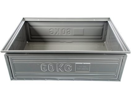 Škatla za shranjevanje, ravna, nizka, 60 kg