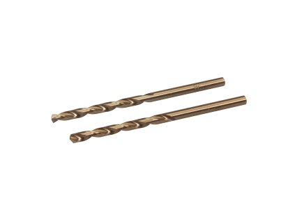 Kovinski sveder 3.5 mm HSS-Co M35 2 kosa Silverline