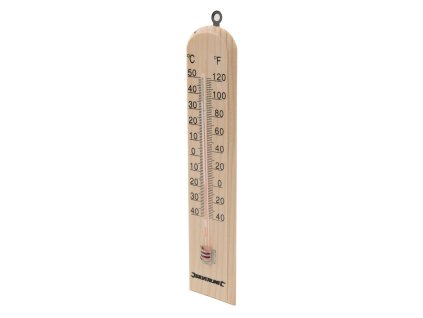 Srebrni leseni termometer