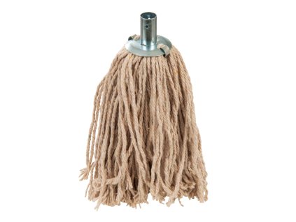 Srebrni bombažni mop