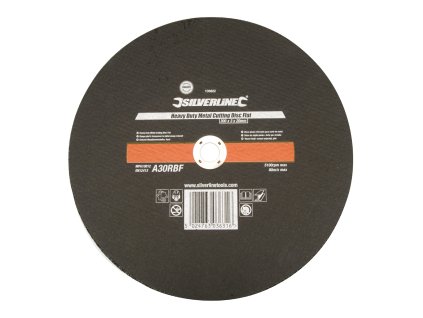 Odrezano kolo za kovino, ravno 300 × 3 × 20 mm srebrna črta