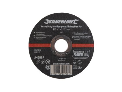 Univerzalno mejno kolo, ravno 115 × 1 × 22,23 mm Silverline