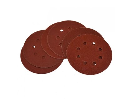 Nadomestne brusilne plošče 125 mm (6 kosov) za EXS 125 E (K60/80/100)