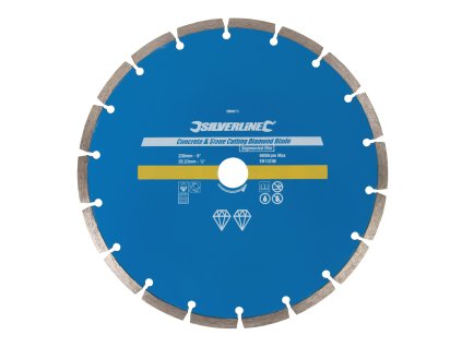 Segmentirano diamantno rezilo 230 mm Silverline
