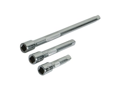 Komplet podaljškov 1/4" - 3 kos Silverline