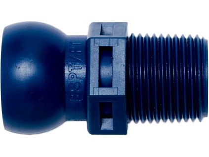 1/2" vtičnica z navojem BSPT 3/8" LOC-LINE