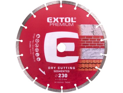 Diamantno rezilo 230 mm Extol