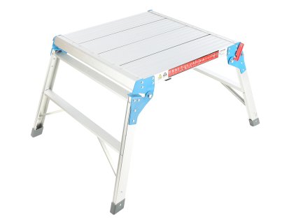 Delovna miza 600 × 600 × 500 mm srebrna črta