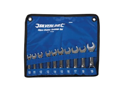 Komplet polen s kombinacijo MINI 10 - 19 mm - 10 kosov Silverline