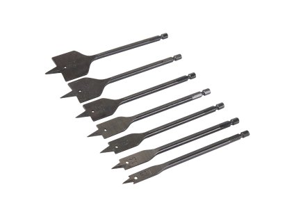 Silverline ploščati sveder set 10 - 40 mm