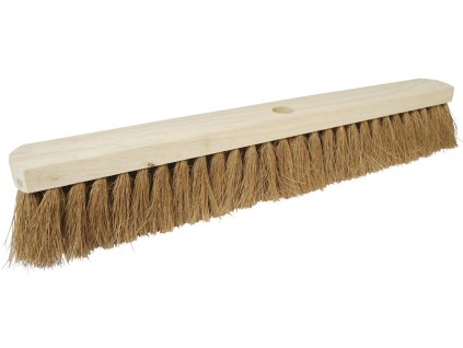 Kokosova metla za ščetine 600 mm Srebrna črta