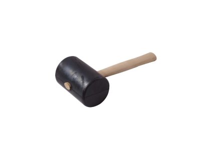 Gumijasti kladivo 1350 g, 90 mm, lesen ročaj, češki