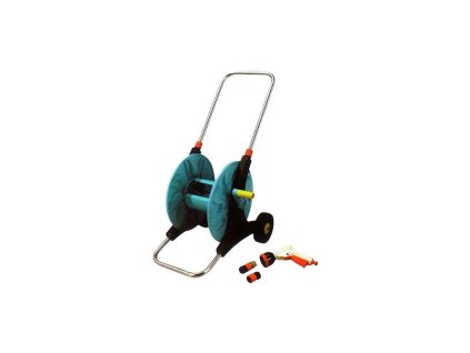 Voziček za cevi 60 m 1/2" + pištola in spojke