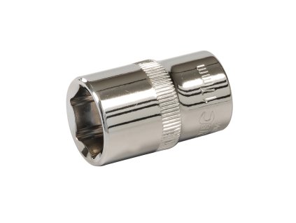 Ključ vtičnice 17 mm 1/2" HEX kratka srebrna črta