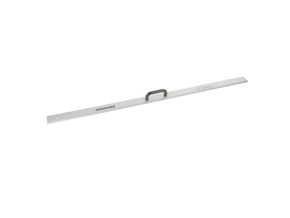 Srebrno aluminijasto ravnilo z ročajem 1.200 mm