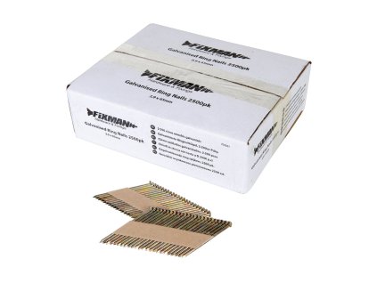 Noht 65 × 2,9 mm (2,500 kom) rumeni cink, ki ga je prevlekel Fixman