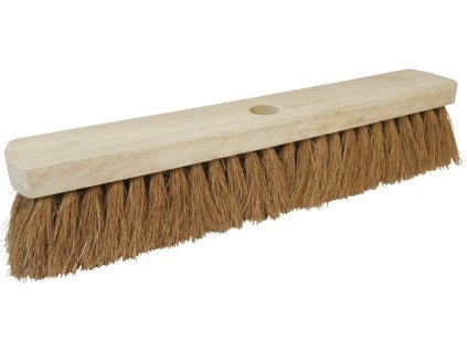 Kokosova metla za ščetine 450 mm Srebrna črta