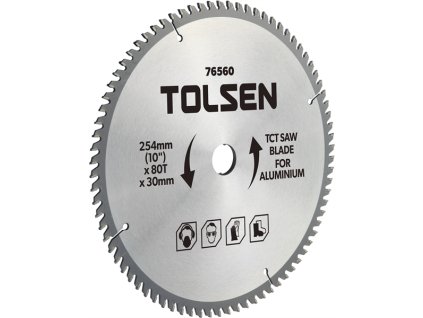 Lopatica za aluminijasto žago TCT 254 × 30 - 80t