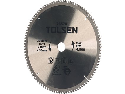 Lopatica za aluminijasto žago TCT 305 × 30 - 100t