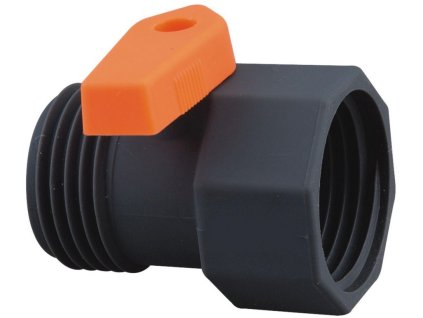 Adapter z ventilom, ženskim in moškim navojem 3/4"