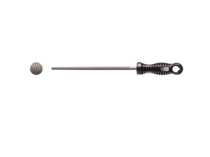 Datoteka okrogle delavnice, 300 mm, premer 12 mm, sek 3