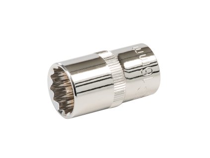 Ključ vtičnice 16 mm 1/2" 12-točkovni, kratek Silverline