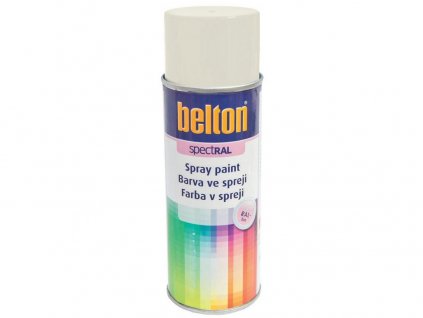 Barva v razpršilu BELTON RAL 9010, 400 ml BÍ