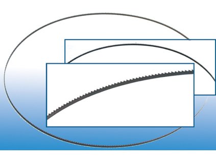 Žagino rezilo 1 425 × 6 × 0,65 mm 6 z/1" za leseno tračno žago GBS 200 Profi