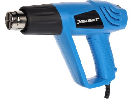 Puhalo za vroč zrak z 2000 W Silverline krmiljenjem