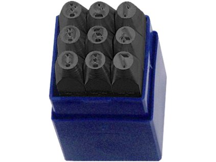 Ročne znamke 5 mm - številke
