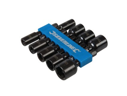 Magnetna vtičnica ključi 5 - 12 mm - 9 kom Silverline