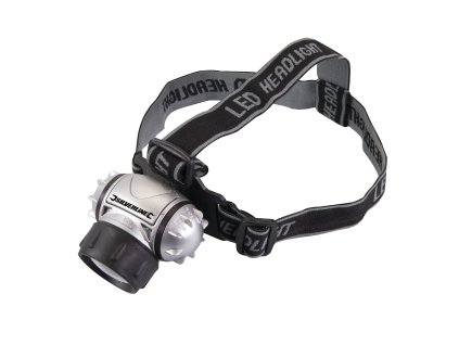 6 LED glava in Silverline kriptonska svetilka