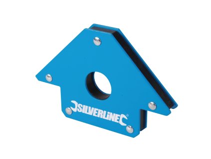 Srebrni magnetni kotni nosilec 110 mm