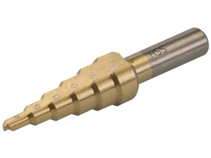Stopničasti sveder 4 - 14 mm Titan Silverline