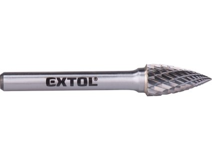 Karbidni rezalnik, oster lok, premera 10 × 20 mm/steblo 6 mm, dvorezen