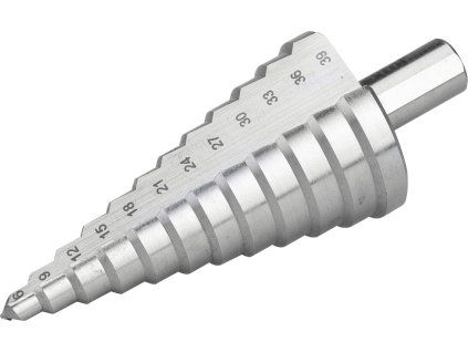 Stopničasti sveder, 6 - 39 mm, HSS - M2
